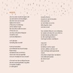 gedicht over moed op roze achtergrond
